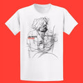 Sketch T-Shirt (White) Hoodie, Sweatshirt | CoreVibeTees.com