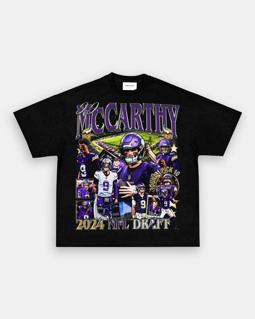 JJ MCCARTHY TEE Hoodie, Sweatshirt | CoreVibeTees.com (Image 1)