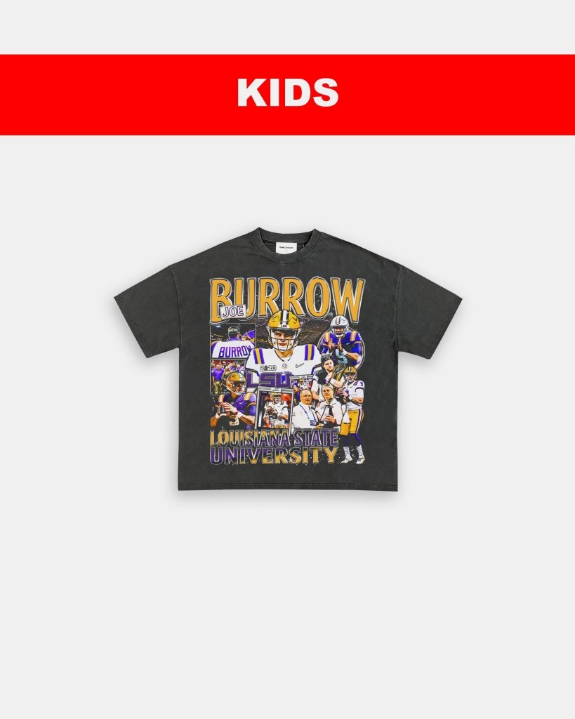 JOE BURROW - LSU - KIDS TEE Hoodie, Sweatshirt | CoreVibeTees.com (Image 5)