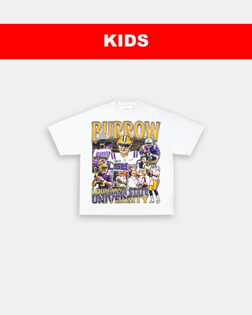 JOE BURROW - LSU - KIDS TEE Hoodie, Sweatshirt | CoreVibeTees.com (Image 2)