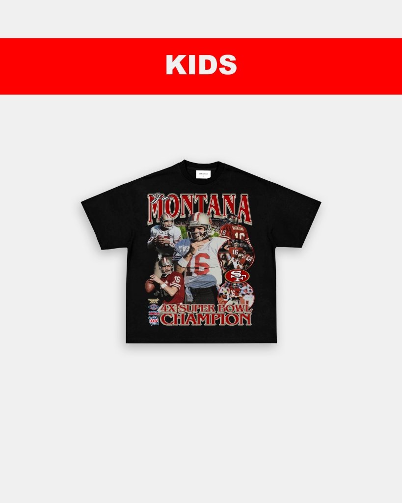 JOE MONTANA - KIDS TEE Hoodie, Sweatshirt | CoreVibeTees.com (Image 3)