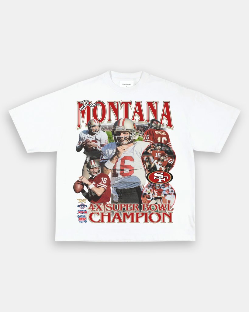 JOE MONTANA TEE Hoodie, Sweatshirt | CoreVibeTees.com (Image 2)