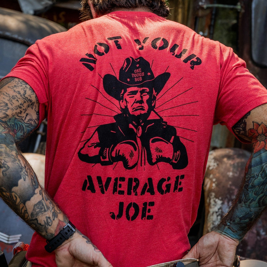 Not Your Average Joe Donald Trump Men's T-Shirt Hoodie, Sweatshirt | CoreVibeTees.com (Image 3)