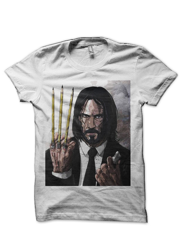 John Wick White T-Shirt Style002 Hoodie, Sweatshirt | CoreVibeTees.com