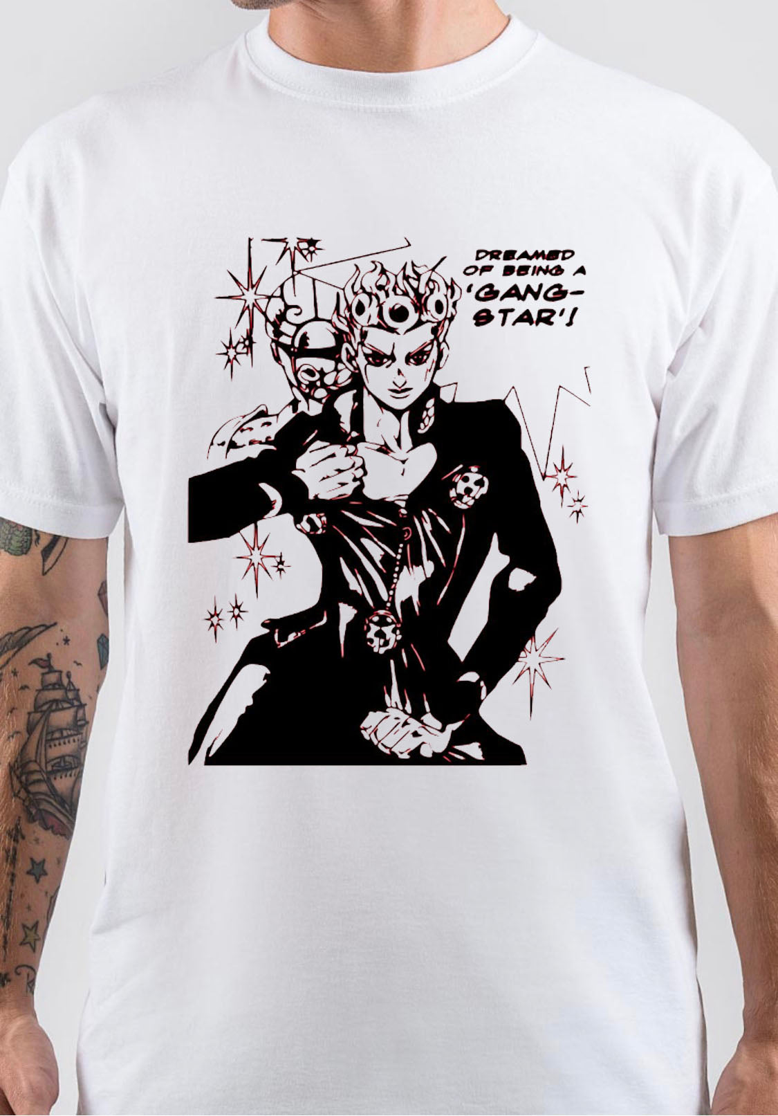 Giorno Giovanna Gangstar T-Shirt Hoodie, Sweatshirt | CoreVibeTees.com