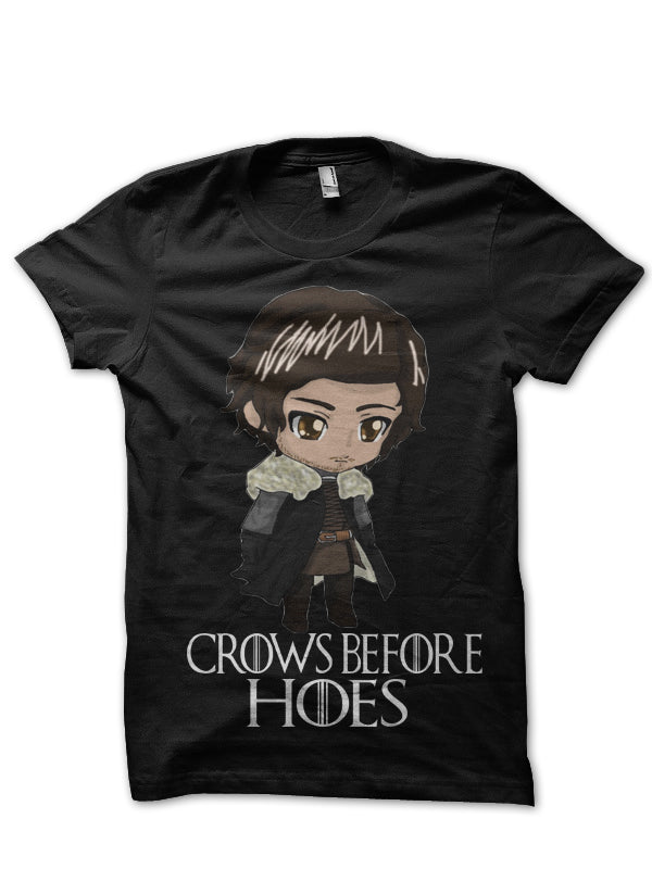 Jon Snow Black T-Shirt Hoodie, Sweatshirt | CoreVibeTees.com