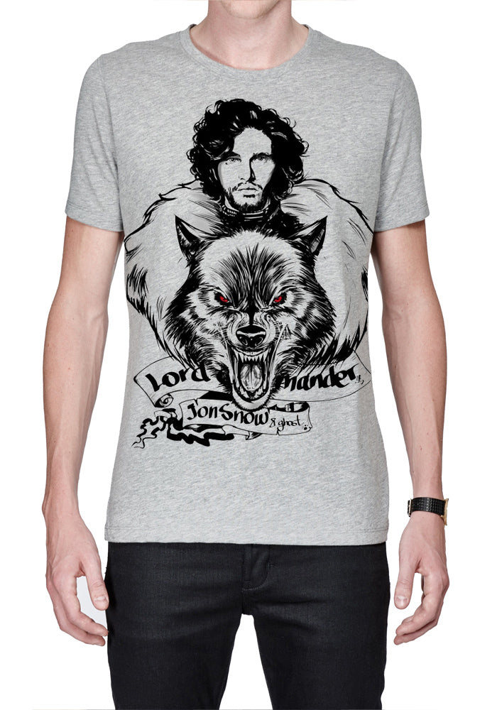 Jon Snow And Ghost T-Shirt Hoodie, Sweatshirt | CoreVibeTees.com