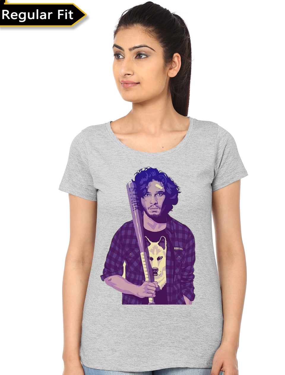 Jon Snow Grey Girls T-Shirt Hoodie, Sweatshirt | CoreVibeTees.com