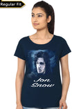 Jon Snow Navy Blue Girlâ€™s T-Shirt Hoodie, Sweatshirt | CoreVibeTees.com