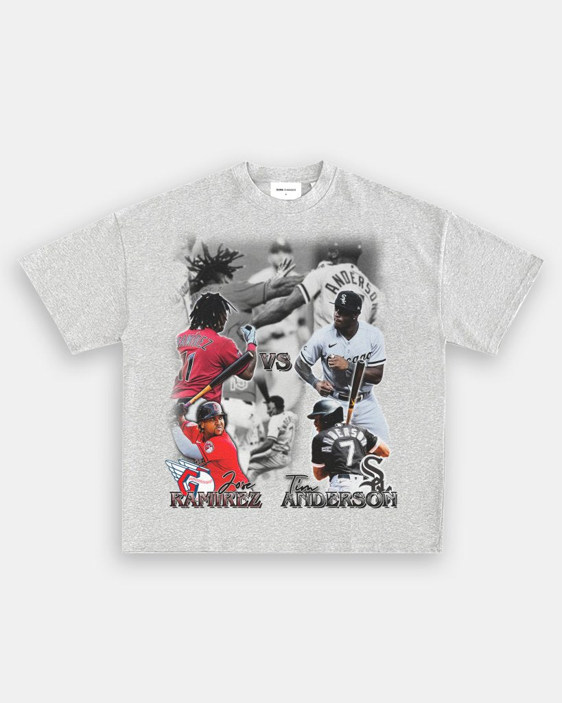JOSE RAMIREZ VS TIM ANDERSON TEE Hoodie, Sweatshirt | CoreVibeTees.com (Image 4)