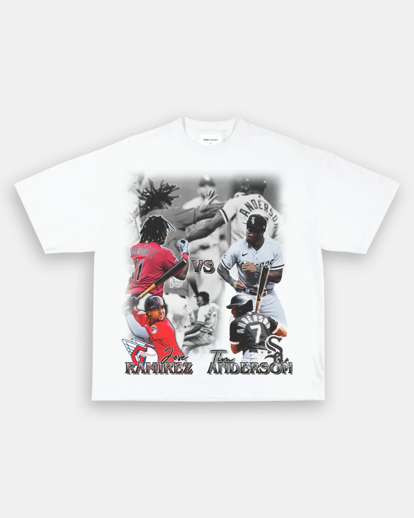 JOSE RAMIREZ VS TIM ANDERSON TEE Hoodie, Sweatshirt | CoreVibeTees.com (Image 2)