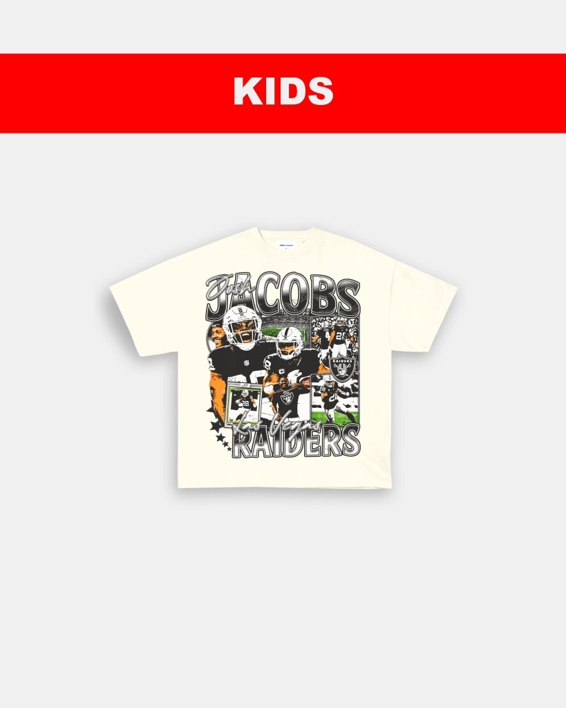 JOSH JACOBS 2 - KIDS TEE Hoodie, Sweatshirt | CoreVibeTees.com (Image 4)