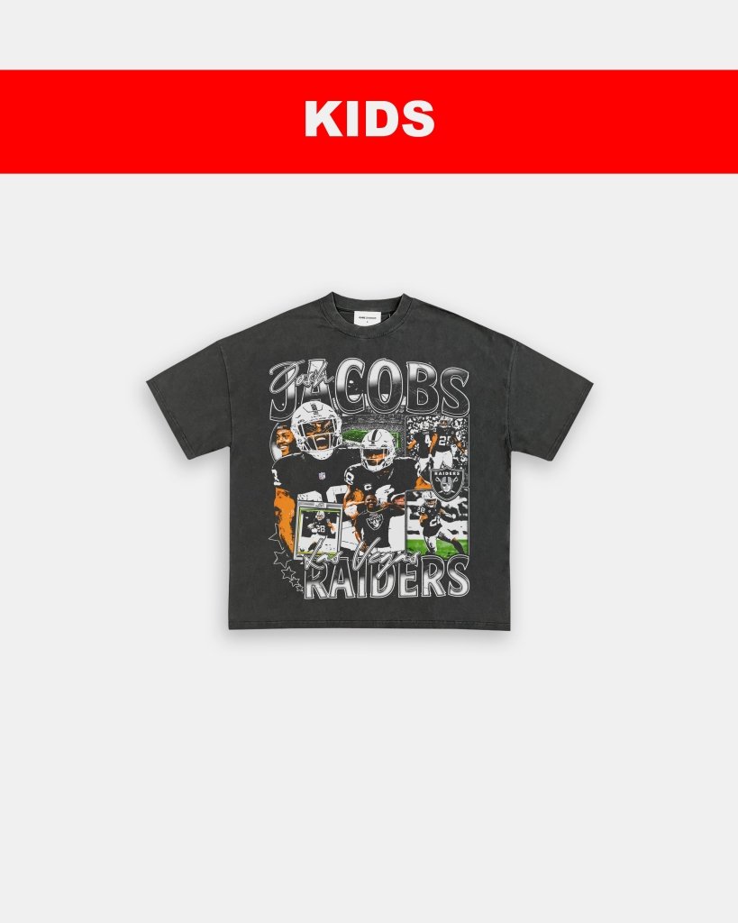 JOSH JACOBS 2 - KIDS TEE Hoodie, Sweatshirt | CoreVibeTees.com (Image 1)