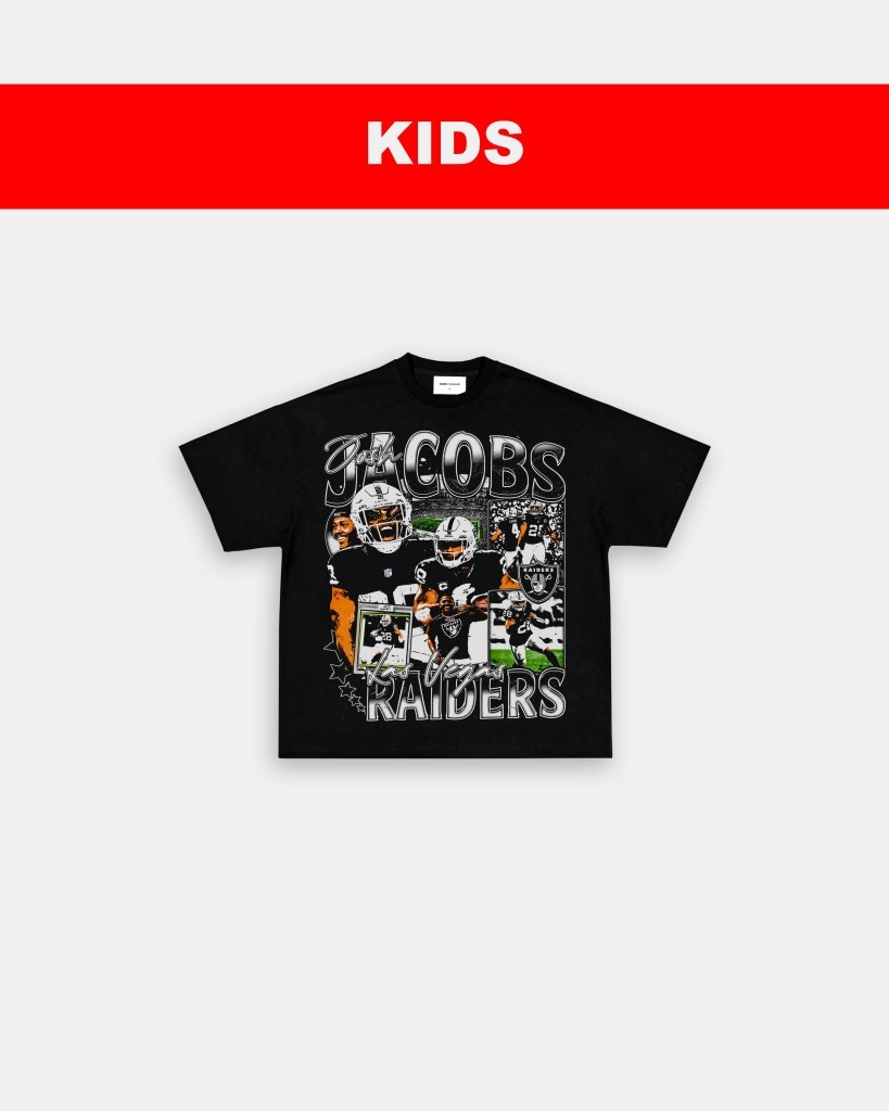 JOSH JACOBS 2 - KIDS TEE Hoodie, Sweatshirt | CoreVibeTees.com (Image 3)