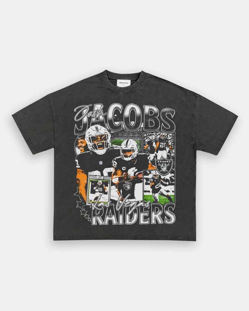 JOSH JACOBS 2 TEE Hoodie, Sweatshirt | CoreVibeTees.com (Image 5)