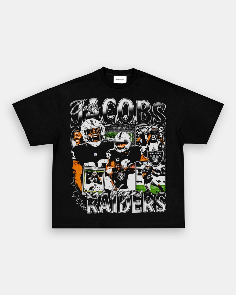 JOSH JACOBS 2 TEE Hoodie, Sweatshirt | CoreVibeTees.com (Image 3)