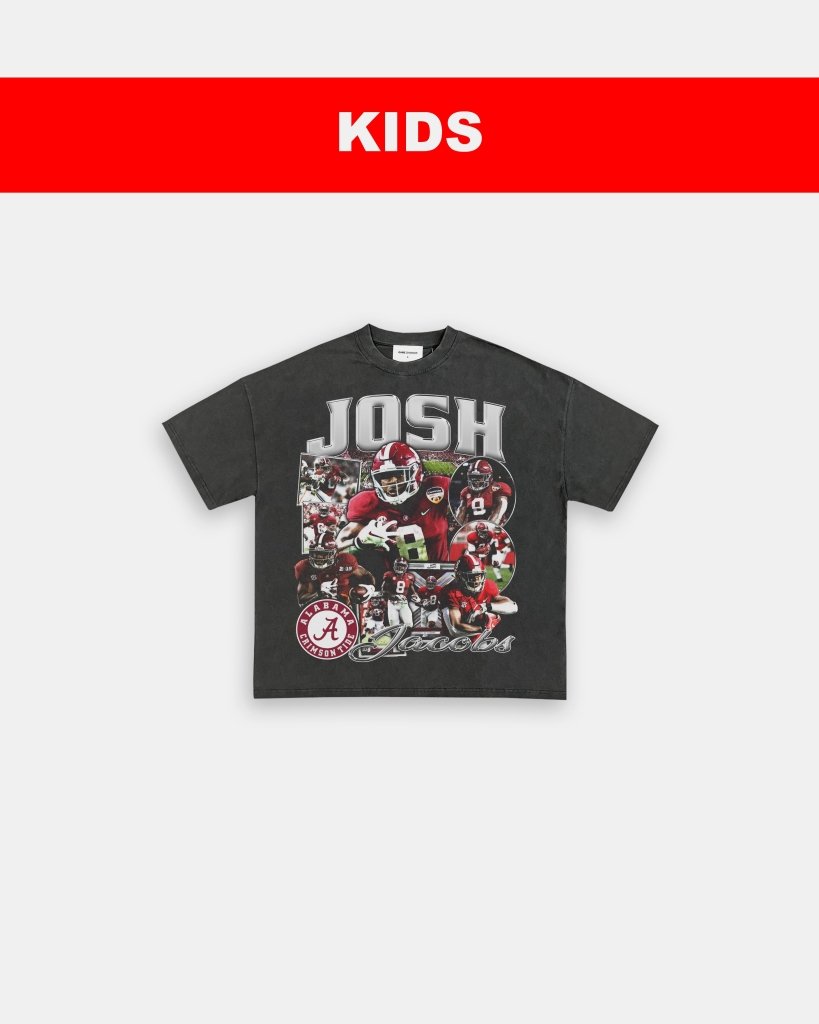 JOSH JACOBS - ALABAMA - KIDS TEE Hoodie, Sweatshirt | CoreVibeTees.com (Image 1)