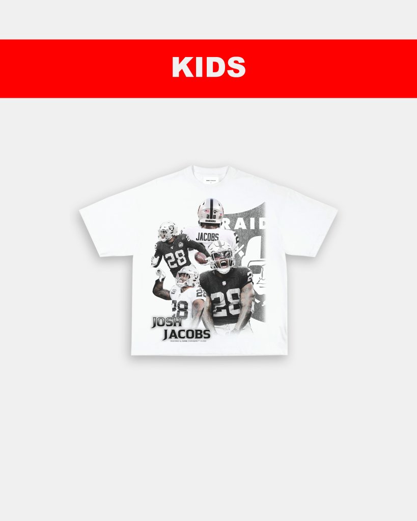 JOSH JACOBS - KIDS TEE Hoodie, Sweatshirt | CoreVibeTees.com (Image 2)