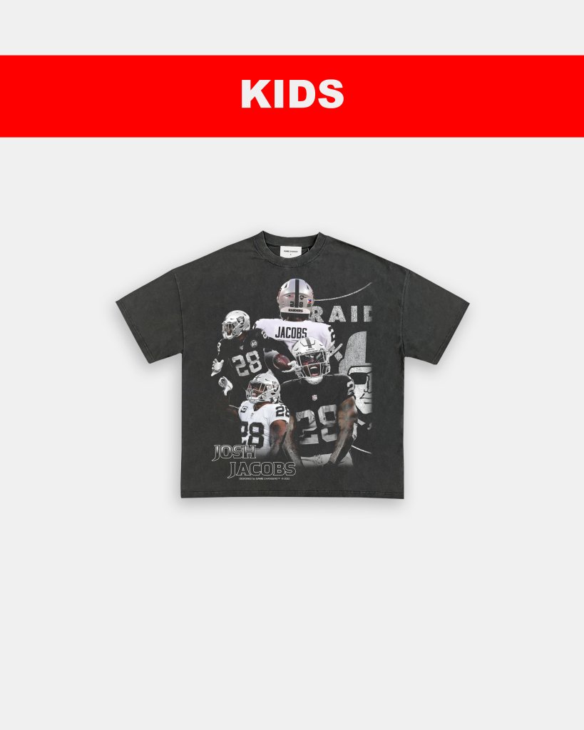JOSH JACOBS - KIDS TEE Hoodie, Sweatshirt | CoreVibeTees.com (Image 5)