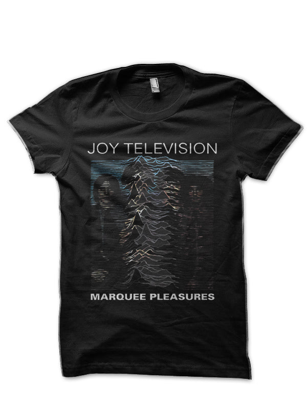 Joy Television â€“ Marquee Pleasures Black T-Shirt Hoodie, Sweatshirt | CoreVibeTees.com