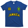 Jamaica Shirts Number 10 Soccer Team Sports Jamaican Flag T-Shirt Hoodie, Sweatshirt | CoreVibeTees.com