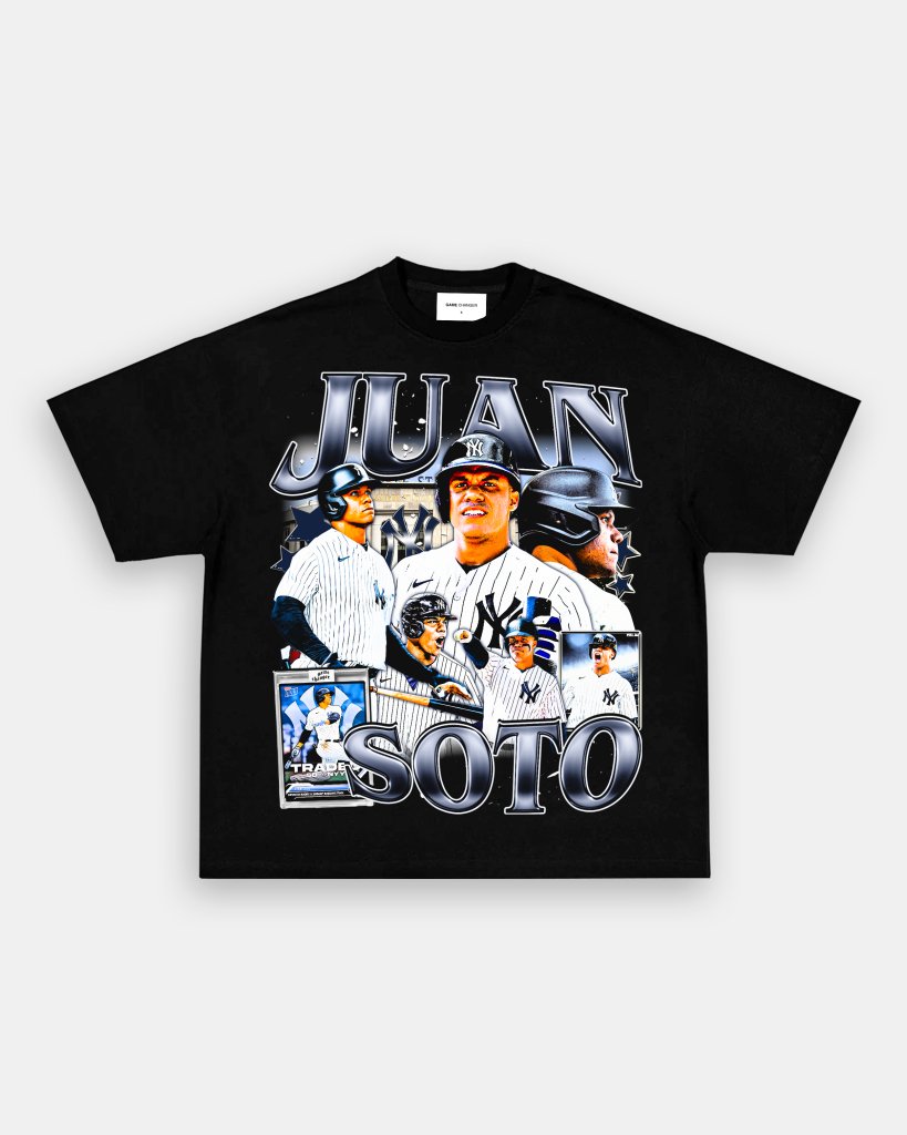 JUAN SOTO - YANKEES V2 TEE Hoodie, Sweatshirt | CoreVibeTees.com (Image 3)