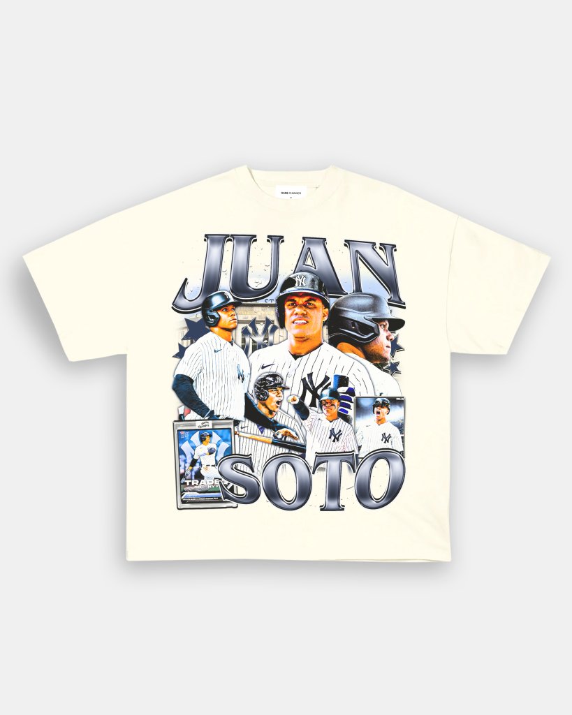 JUAN SOTO - YANKEES V2 TEE Hoodie, Sweatshirt | CoreVibeTees.com (Image 4)