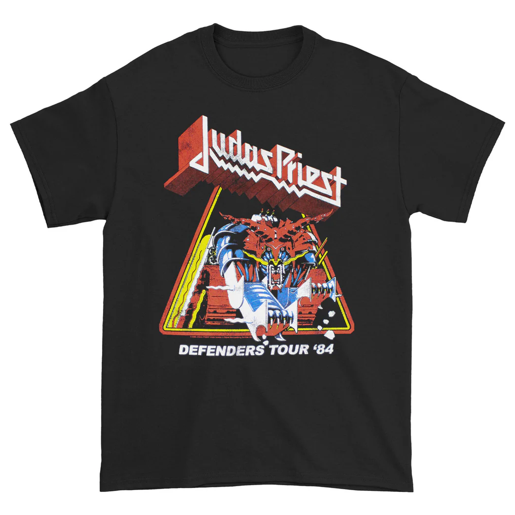 Judas Priest Defenders Vintage Tour T-Shirt Hoodie, Sweatshirt | CoreVibeTees.com (Image 1)
