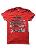 Juice Wrld Red Half Sleeve T-Shirt Hoodie, Sweatshirt | CoreVibeTees.com