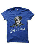 Juice wrld Navy Blue Half Sleeve T-Shirt Hoodie, Sweatshirt | CoreVibeTees.com
