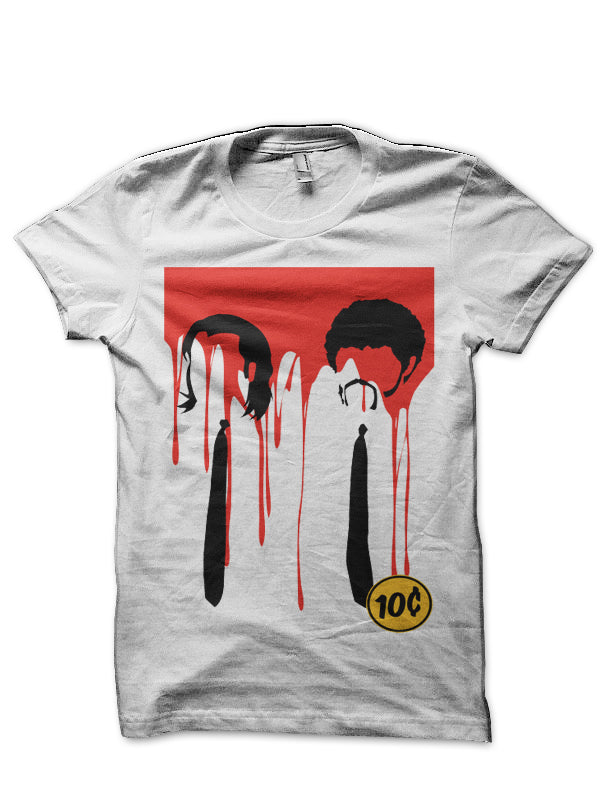 Jules & Vincent White T-Shirt Hoodie, Sweatshirt | CoreVibeTees.com