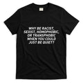Just Be Quiet T-Shirt Hoodie, Sweatshirt | CoreVibeTees.com
