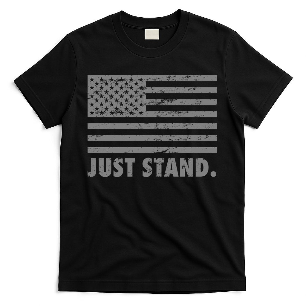 Just Stand Grey Style Flag T-Shirt Hoodie, Sweatshirt | CoreVibeTees.com