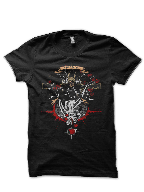 Justice Black T-Shirt Style001 Hoodie, Sweatshirt | CoreVibeTees.com
