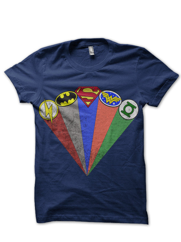 Justice League Rainbow T-Shirt Hoodie, Sweatshirt | CoreVibeTees.com