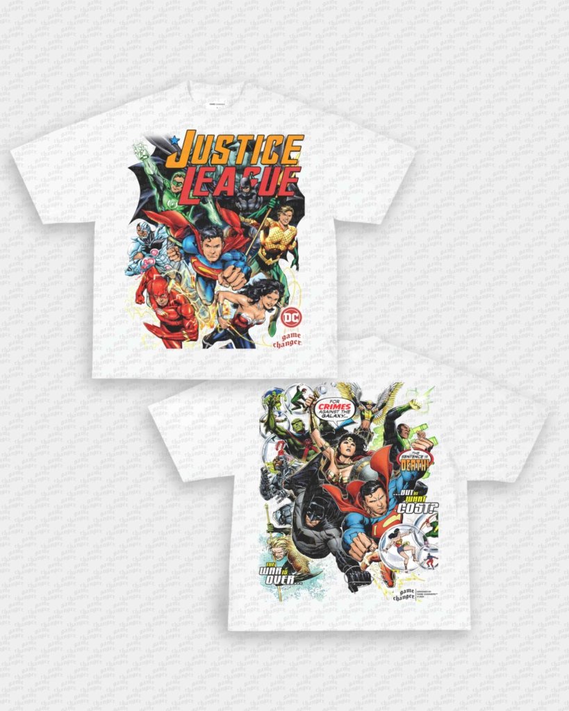 JUSTICE LEAGUE TEE - [DS] Hoodie, Sweatshirt | CoreVibeTees.com (Image 3)