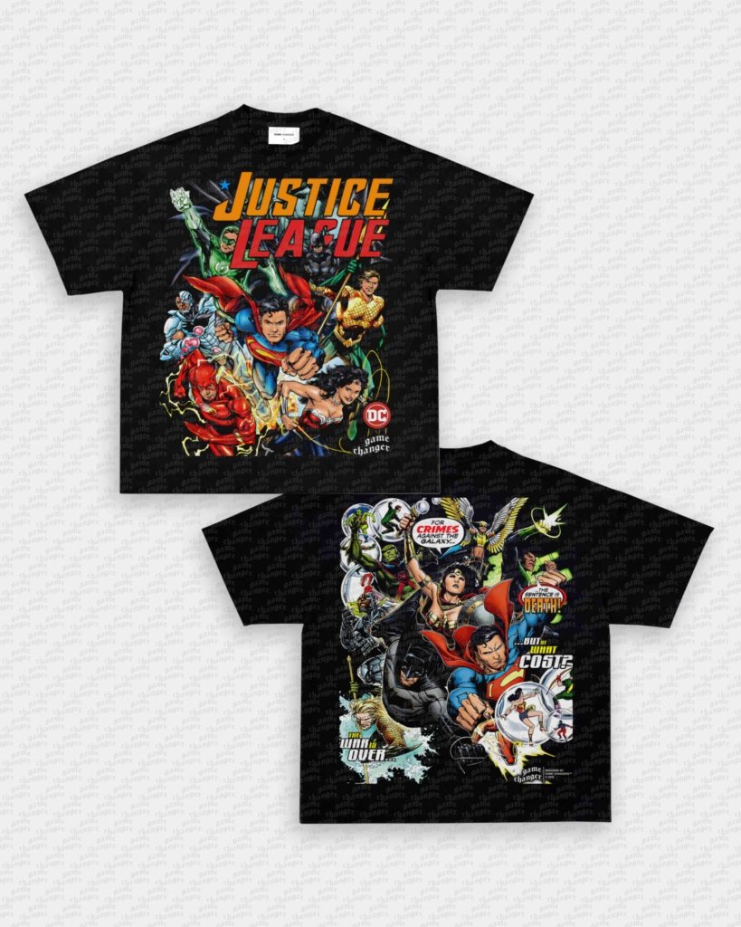JUSTICE LEAGUE TEE - [DS] Hoodie, Sweatshirt | CoreVibeTees.com (Image 5)