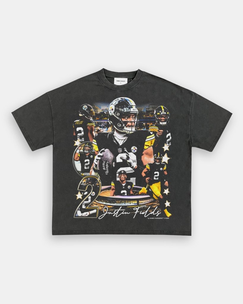 JUSTIN FIELDS - STEELERS TEE Hoodie, Sweatshirt | CoreVibeTees.com (Image 3)