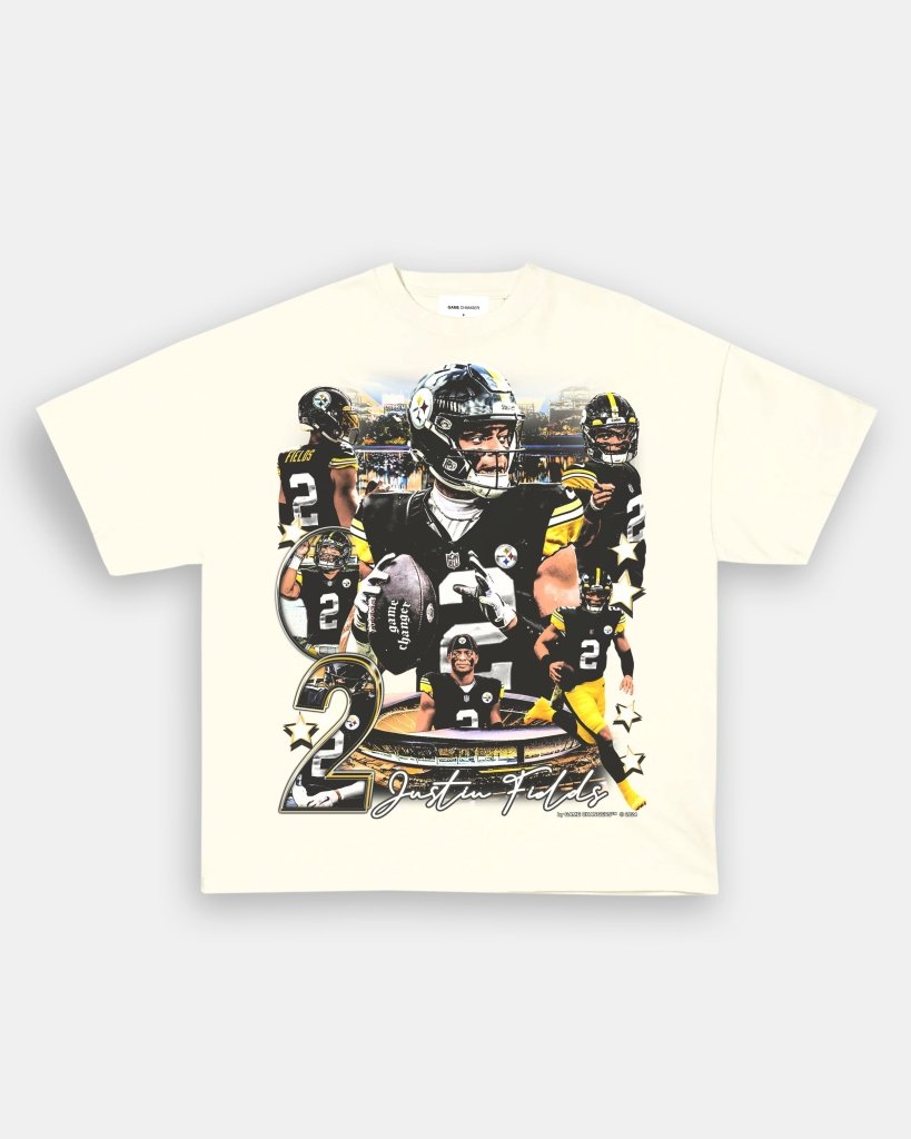 JUSTIN FIELDS - STEELERS TEE Hoodie, Sweatshirt | CoreVibeTees.com (Image 4)