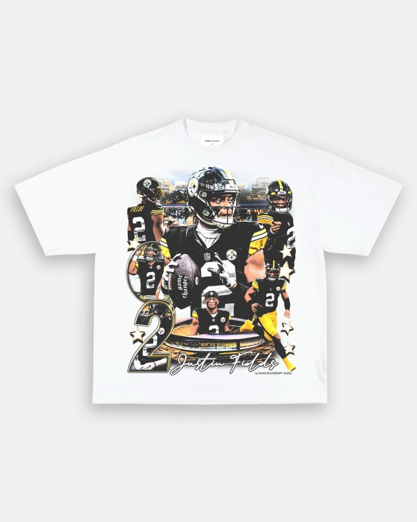 JUSTIN FIELDS - STEELERS TEE Hoodie, Sweatshirt | CoreVibeTees.com (Image 2)