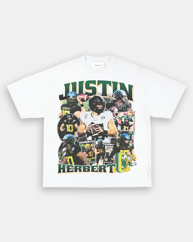 JUSTIN HERBERT - OREGON TEE Hoodie, Sweatshirt | CoreVibeTees.com (Image 2)