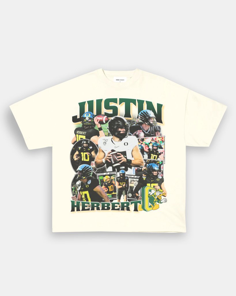 JUSTIN HERBERT - OREGON TEE Hoodie, Sweatshirt | CoreVibeTees.com (Image 5)