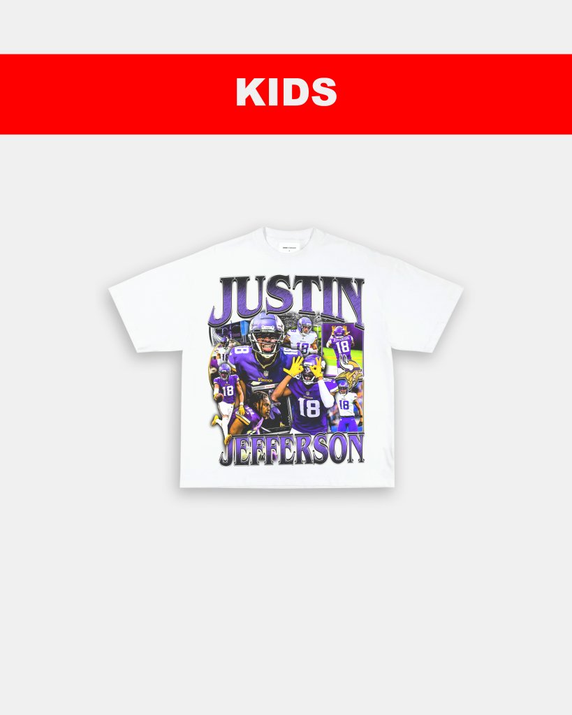 JUSTIN JEFFERSON 2 - KIDS TEE Hoodie, Sweatshirt | CoreVibeTees.com (Image 2)