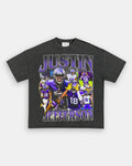 JUSTIN JEFFERSON 2 TEE Hoodie, Sweatshirt | CoreVibeTees.com (Image 1)