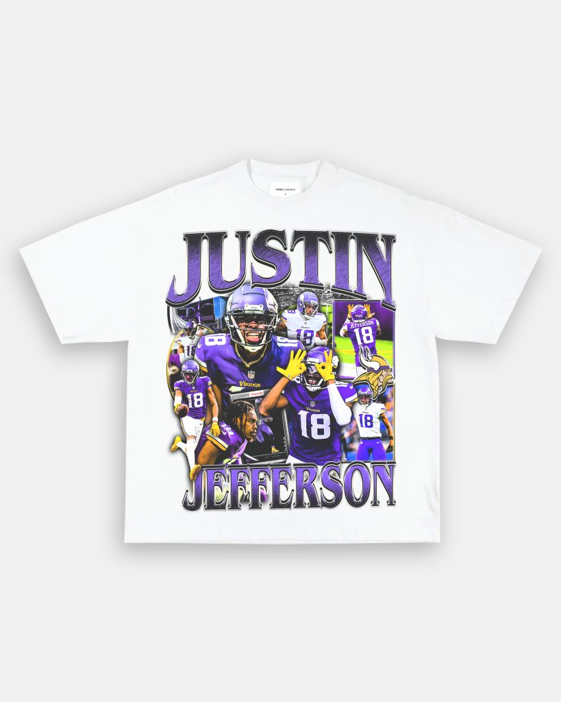 JUSTIN JEFFERSON 2 TEE Hoodie, Sweatshirt | CoreVibeTees.com (Image 2)