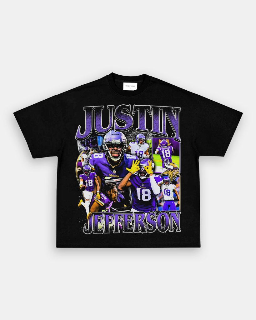 JUSTIN JEFFERSON 2 TEE Hoodie, Sweatshirt | CoreVibeTees.com (Image 3)
