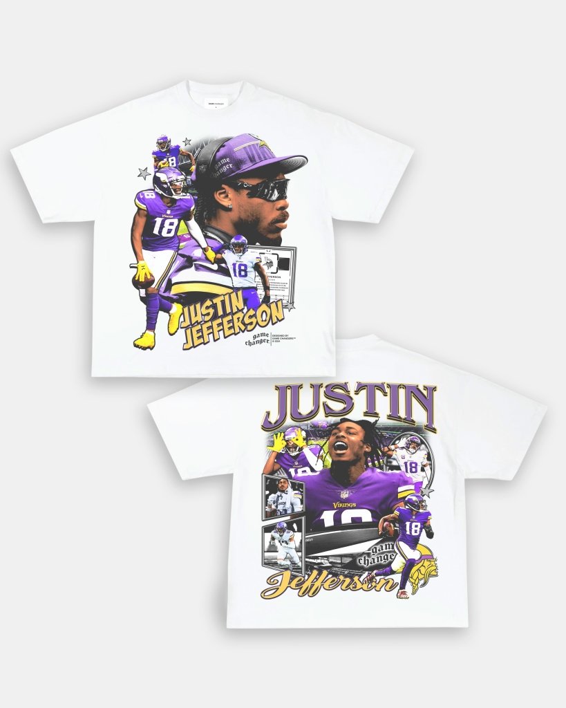 JUSTIN JEFFERSON V3 TEE - [DS] Hoodie, Sweatshirt | CoreVibeTees.com (Image 3)