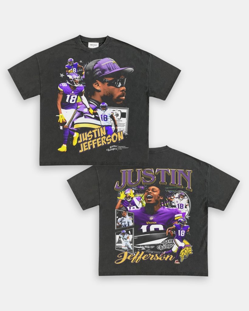 JUSTIN JEFFERSON V3 TEE - [DS] Hoodie, Sweatshirt | CoreVibeTees.com (Image 4)