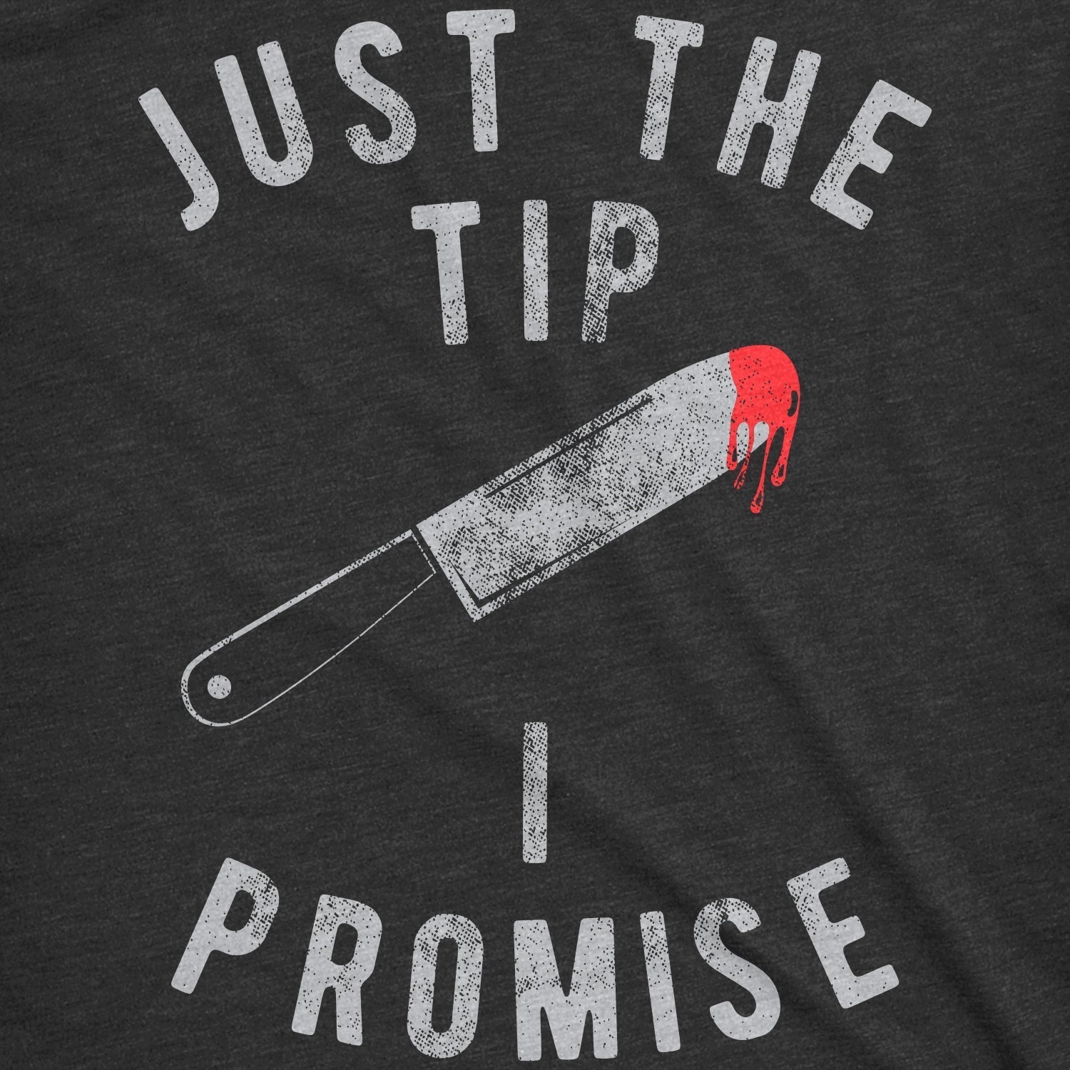 Just The Tip I Promise Men's T Shirt Hoodie, Sweatshirt | CoreVibeTees.com (Image 2)