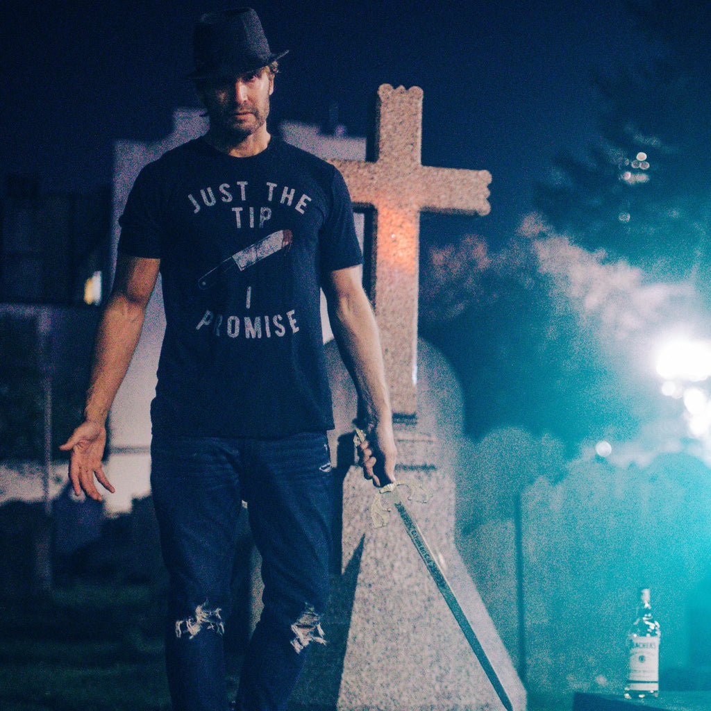 Just The Tip I Promise Men's T Shirt Hoodie, Sweatshirt | CoreVibeTees.com (Image 4)